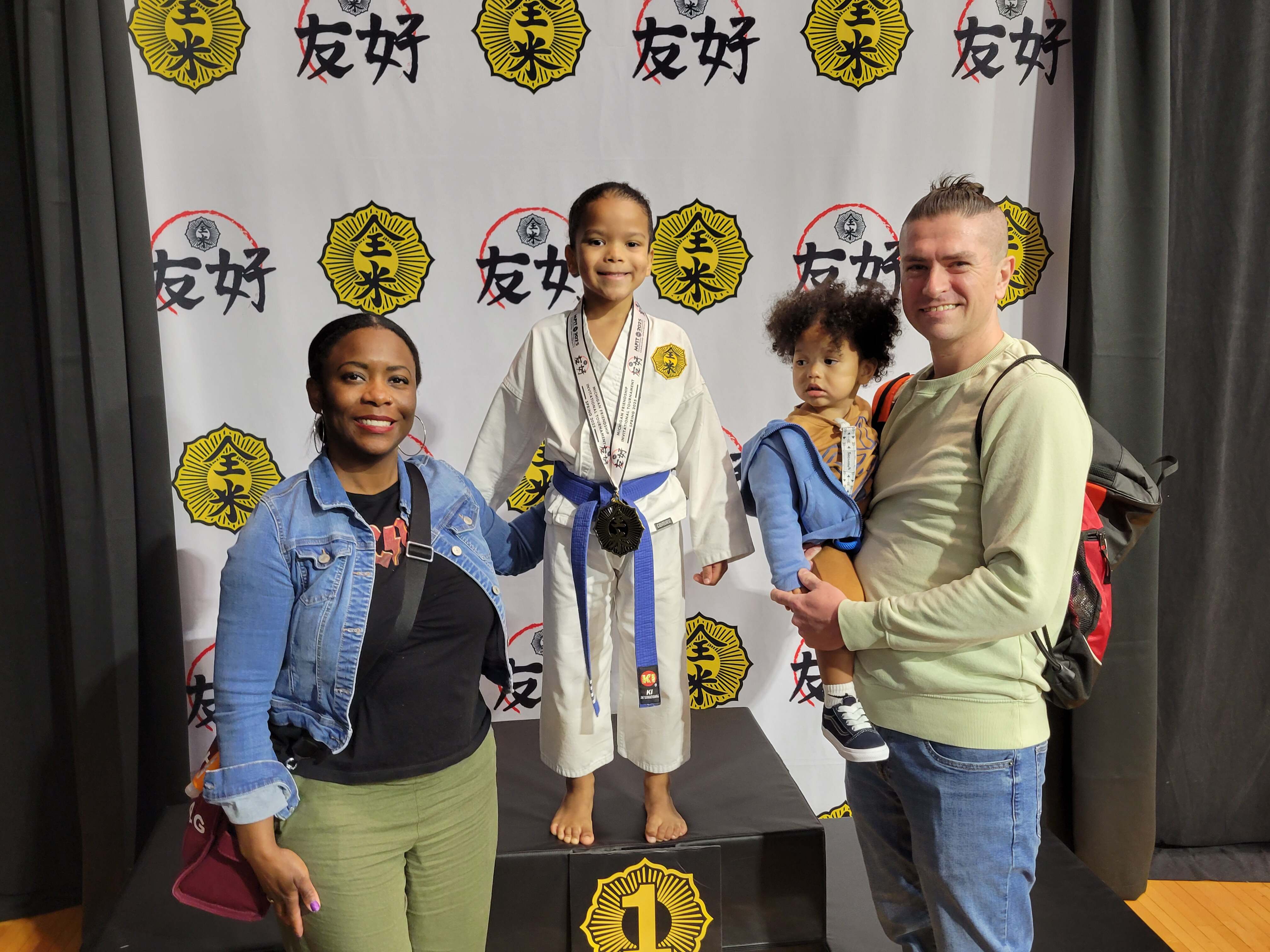 Tournament fun with the family